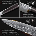 XINZUO Chef Knife 8 Damascus Steel Kitchen Knife